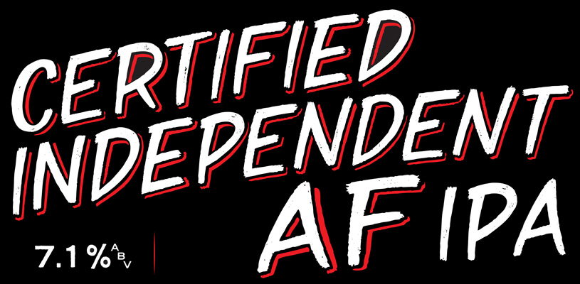 Certified Independent AF, IPA/DIPA/Pale- ABV6.3%