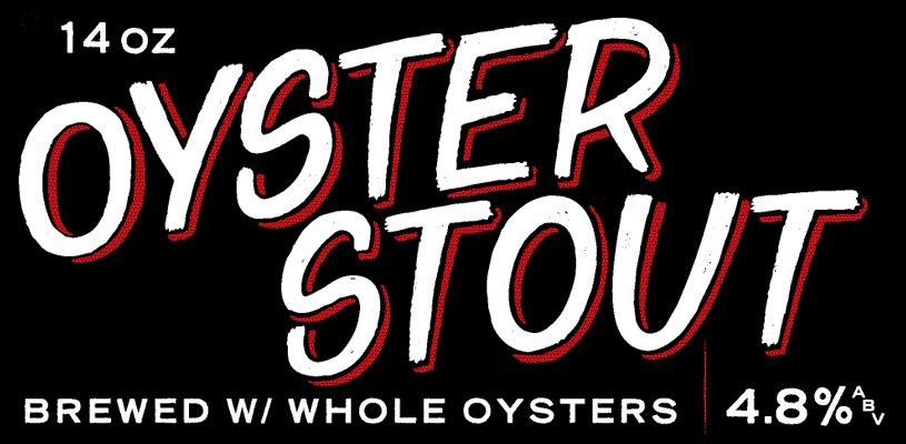 Oyster Stout, Stout- ABV4.8%