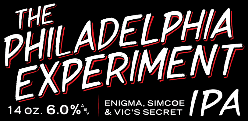 Philadelphia Experiment, IPA/DIPA/Pale- ABV6%