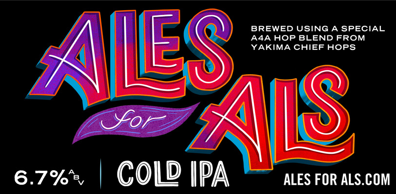 Ales for ALS, IPA/DIPA/Pale- ABV6.7%
