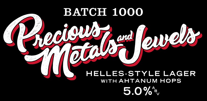 Precious Metals and Jewels, Lager/Kolsch/Blonde- ABV5%