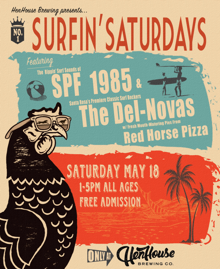 Flyer for surfing Saturdays