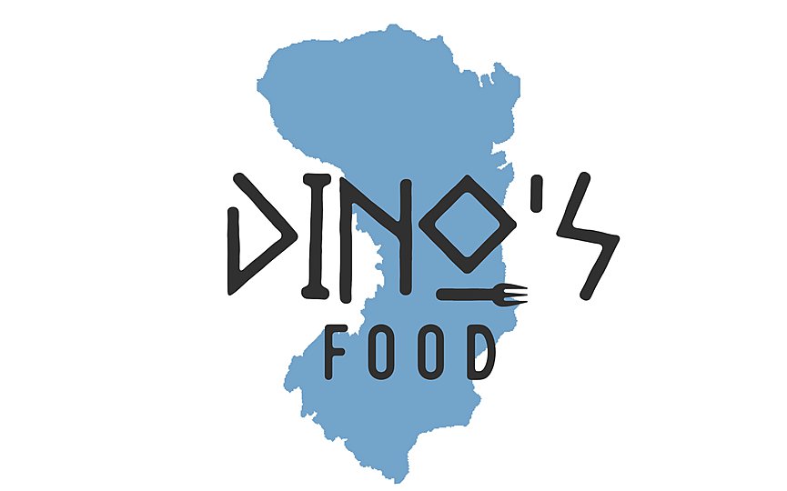 Dino food truck logo